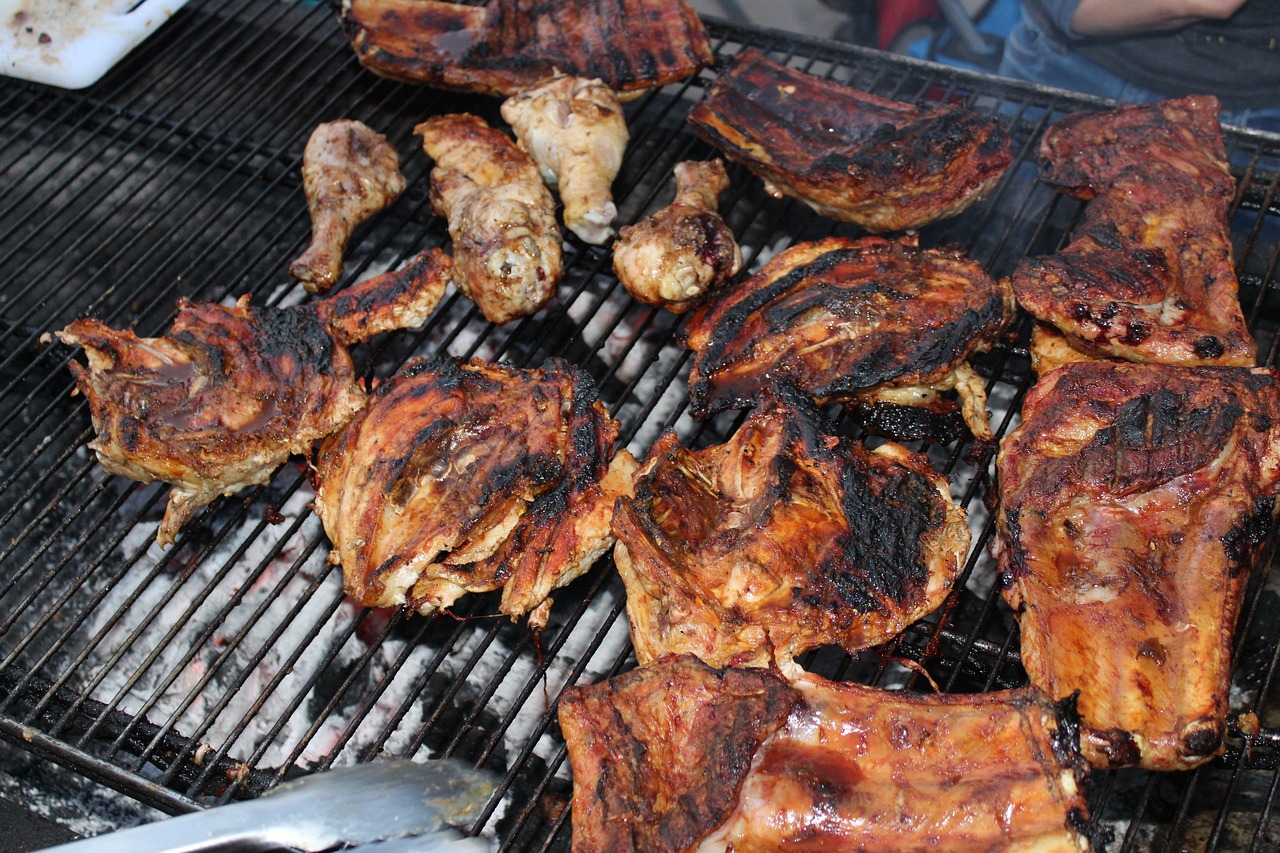 Grilled chicken wings calories